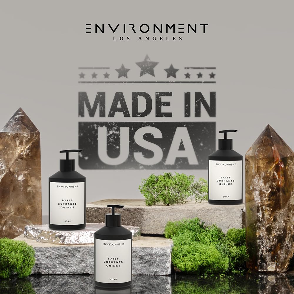 ENVIRONMENT Hand Soap, 300ml Luxury Liquid Hand Soap, Home Essentials, Kitchen & Bathroom Hand Soap, Hand Wash, Vegan & Cruelty-Free