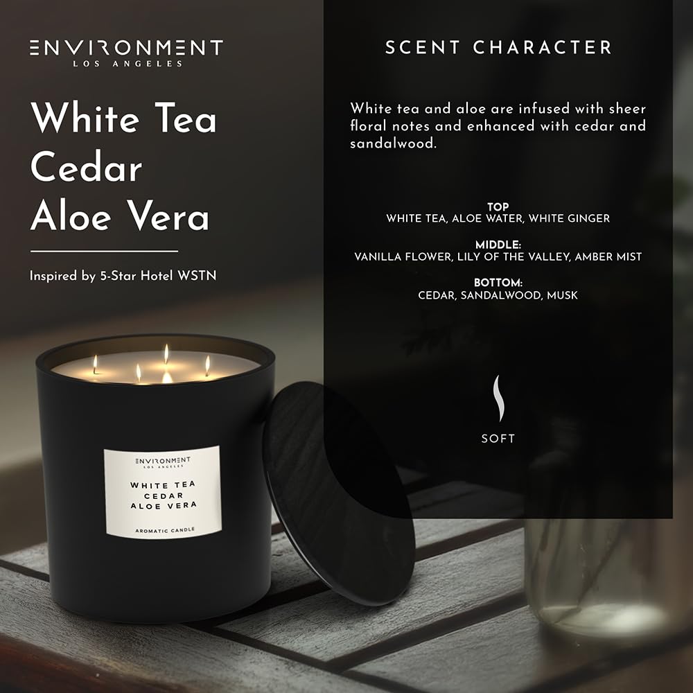 Environtment All Natural Coconut Wax Candle