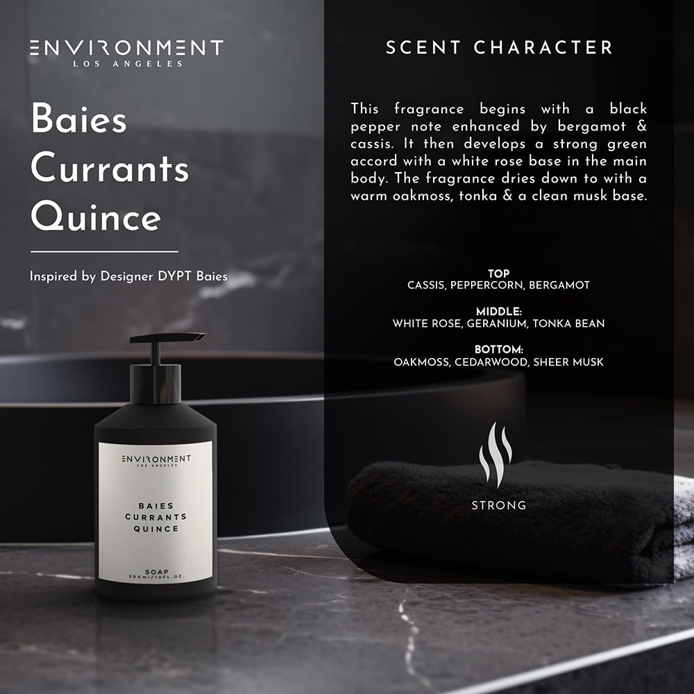 ENVIRONMENT Hand Soap, 300ml Luxury Liquid Hand Soap, Home Essentials, Kitchen & Bathroom Hand Soap, Hand Wash, Vegan & Cruelty-Free