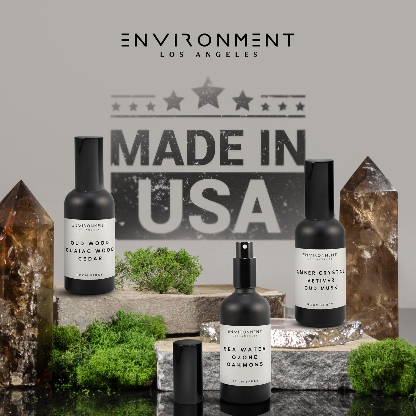 ENVIRONMENT Room Spray, 100ml Air Freshener, Home Fragrance Accessories, Room Perfume, Room Deodorizer, Vegan & Cruelty-Free