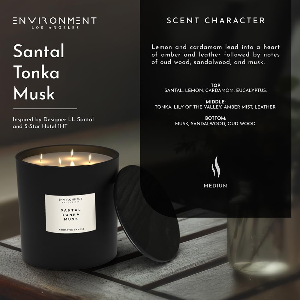 Environtment All Natural Coconut Wax Candle