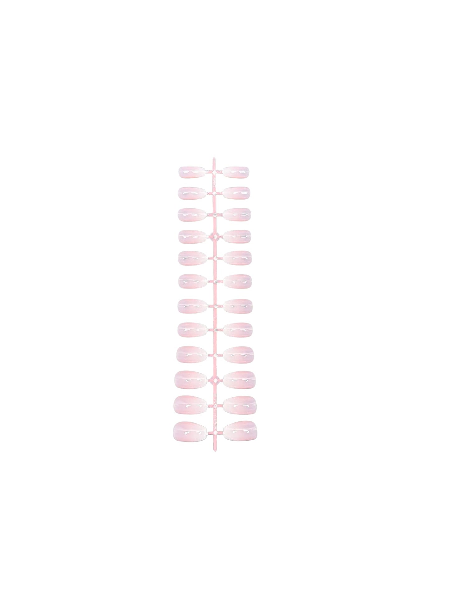 Classic French Short Ballet Press-On Nails – Reusable Kit