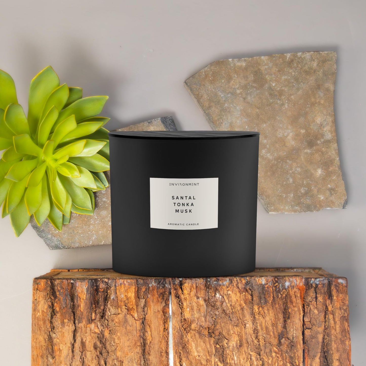 Environtment All Natural Coconut Wax Candle