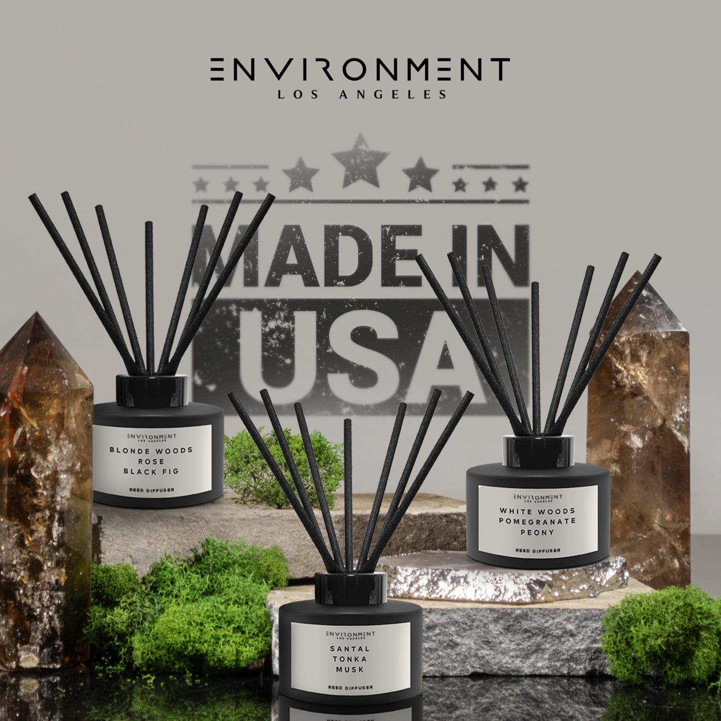 Environment Reed Diffuser, 200ml Reed Diffuser Aromatherapy