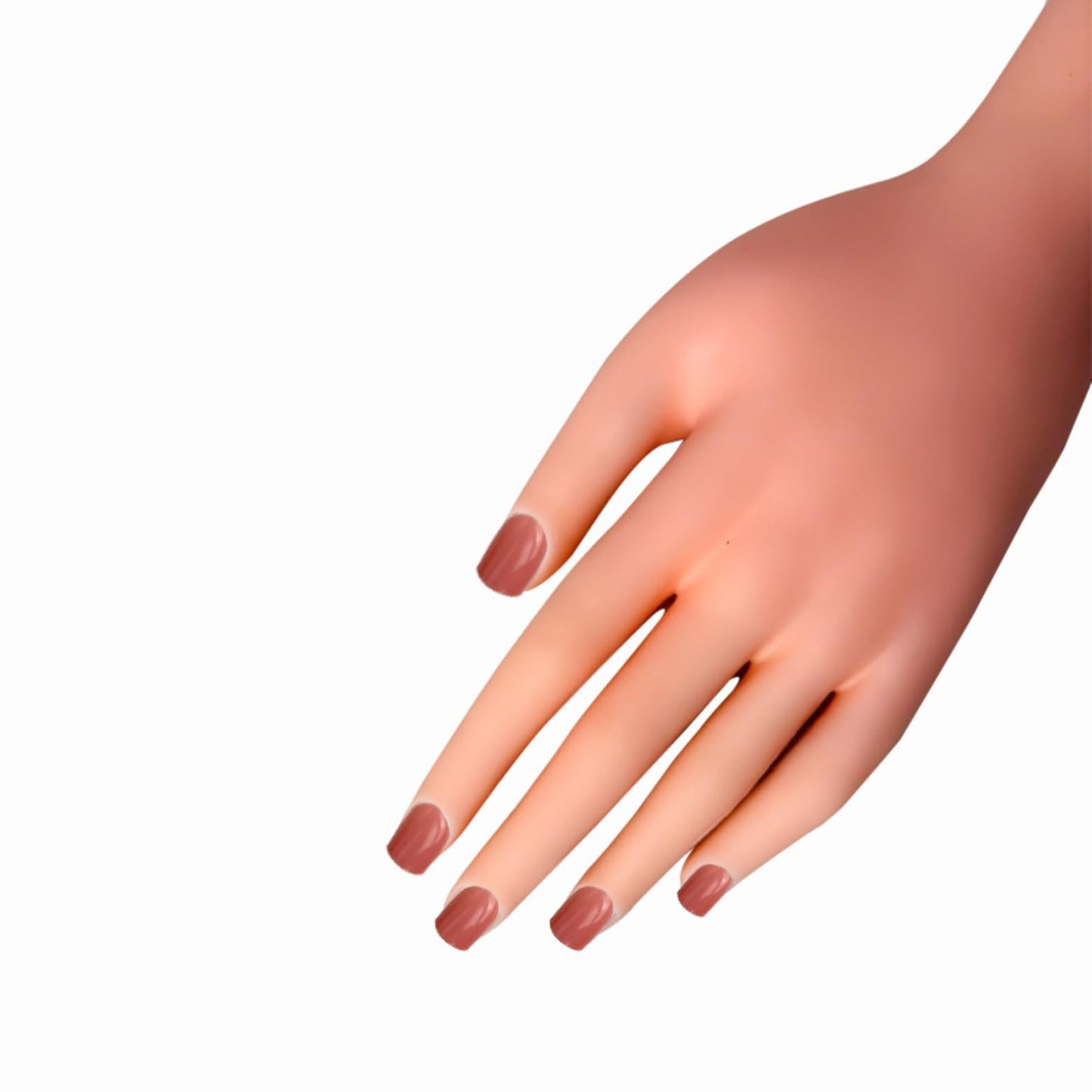 Gloss Square Press-On Nails, 24 Pieces, High Shine Reusable False Nails Set with Glue & Adhesive Tabs, 15 Colors