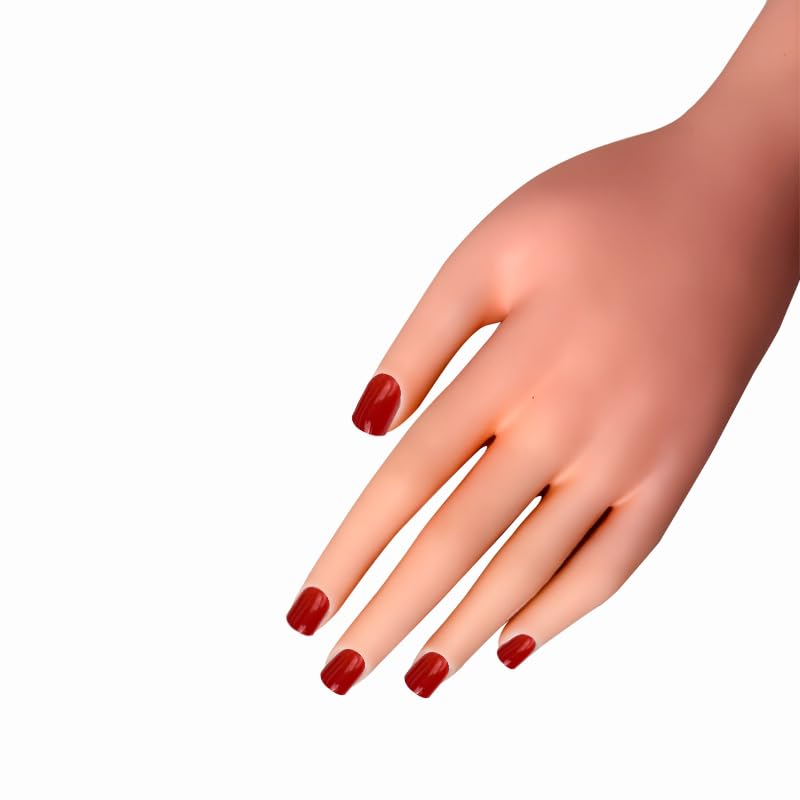 Gloss Square Press-On Nails, 24 Pieces, High Shine Reusable False Nails Set with Glue & Adhesive Tabs, 15 Colors