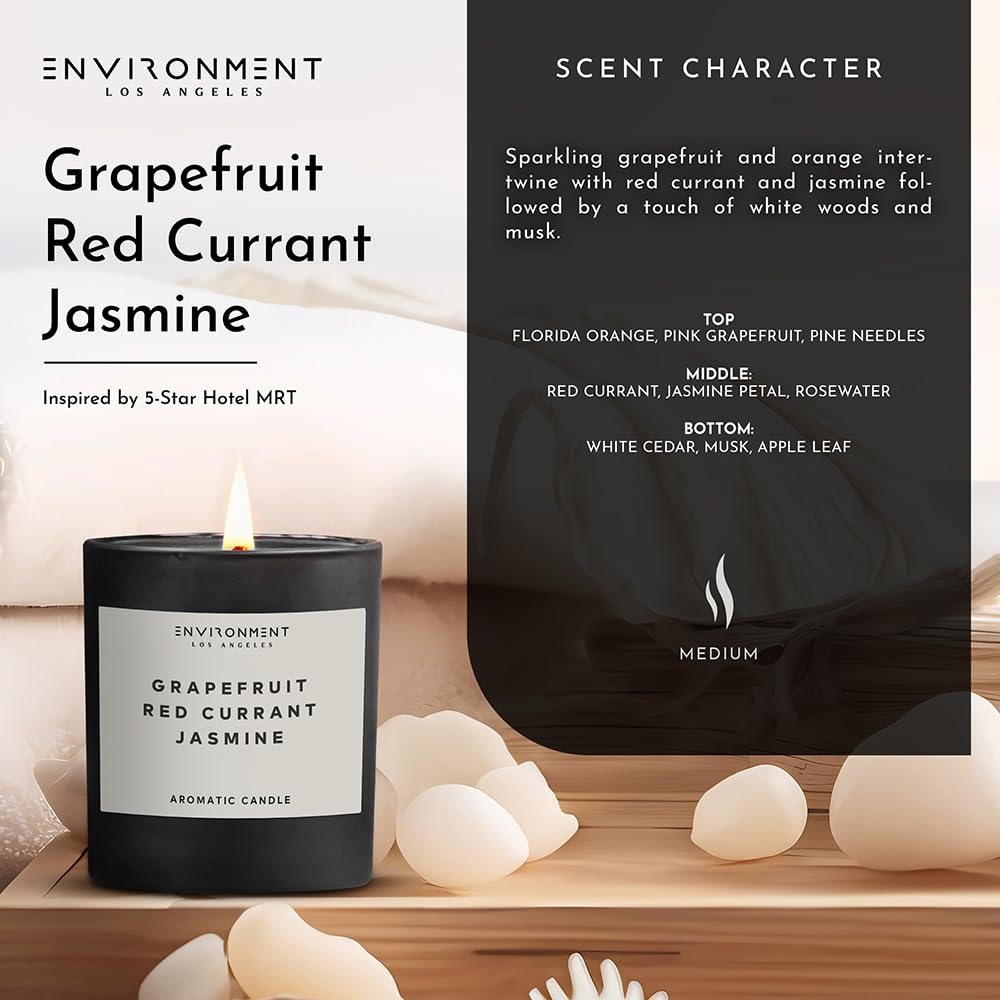 Environtment All Natural Coconut Wax Candle