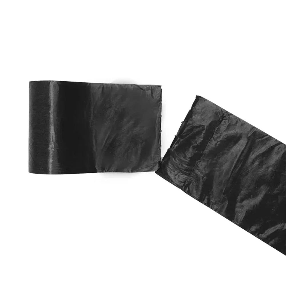 The Room Collective Dog Poop Bags with Bone Dispenser, 150 Count – Black, Leak-Proof & Tear-Resistant, 10 Refill Rolls