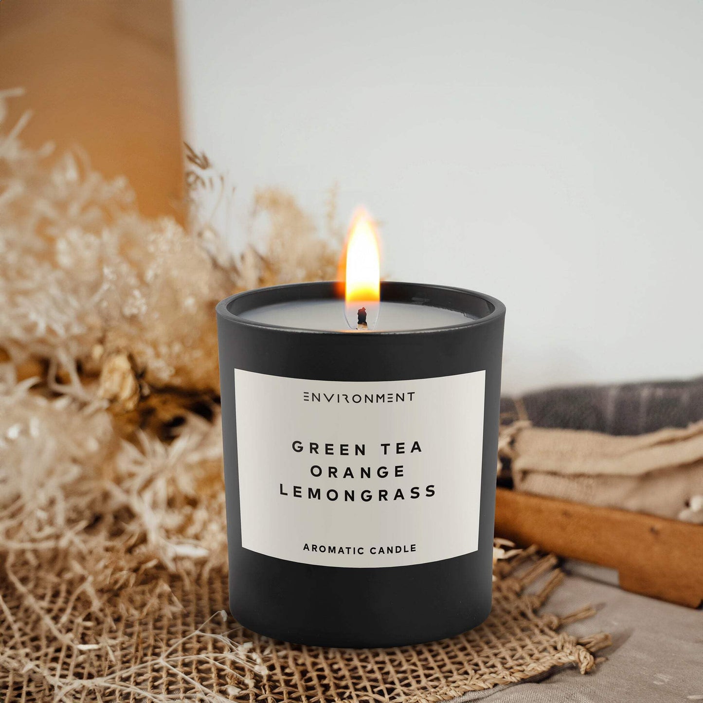 Environtment All Natural Coconut Wax Candle